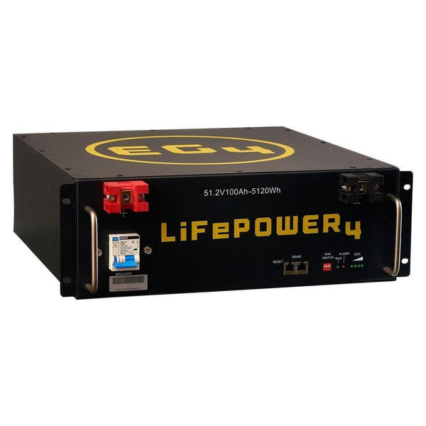 EG4 | LifePower4 Lithium Battery | 48V 100AH | Server Rack Battery
