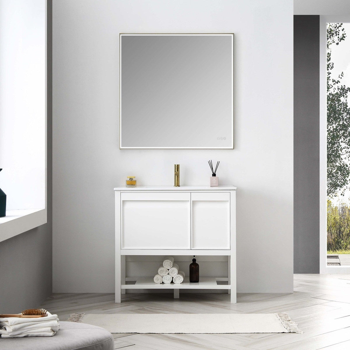 Blossom Vienna 36 Inch Bathroom Vanity - V8021 36 01 - Backyard Provider