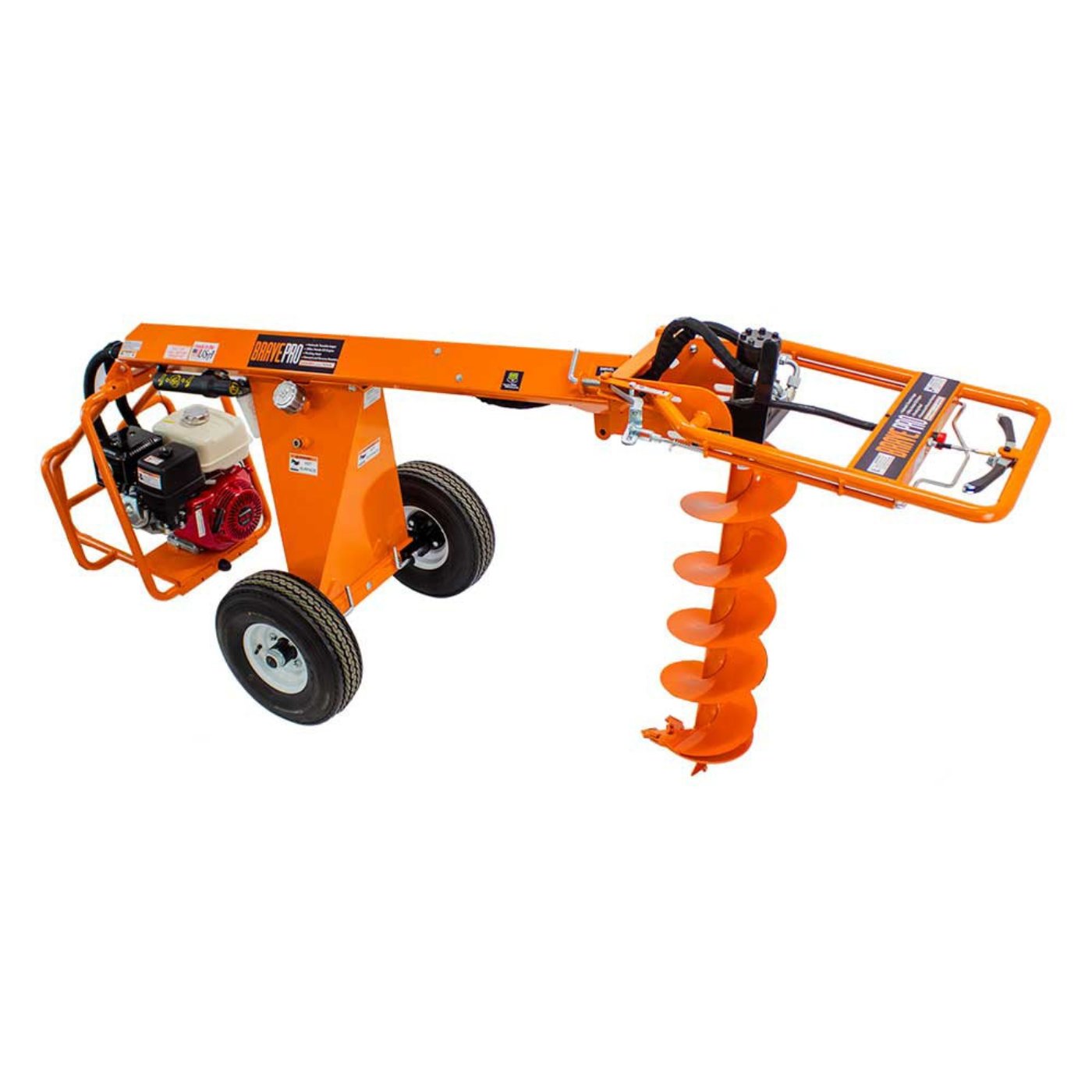 BravePro Towable Earth Auger Honda GX390 Engine BRPA385H