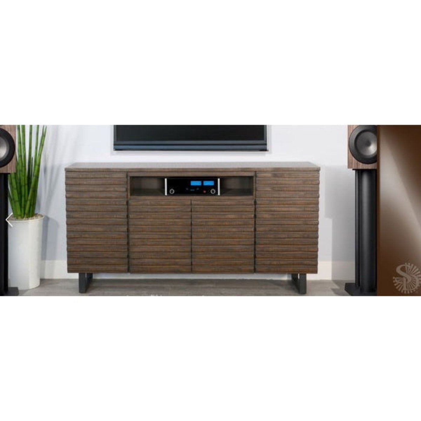 Sunny Designs 72" Media Console Server - Tobacco Leaf - 3646TL-72