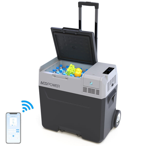 ACOPOWER LionCooler Pro Portable Solar Fridge Freezer, 52 Quarts - HY-PX50