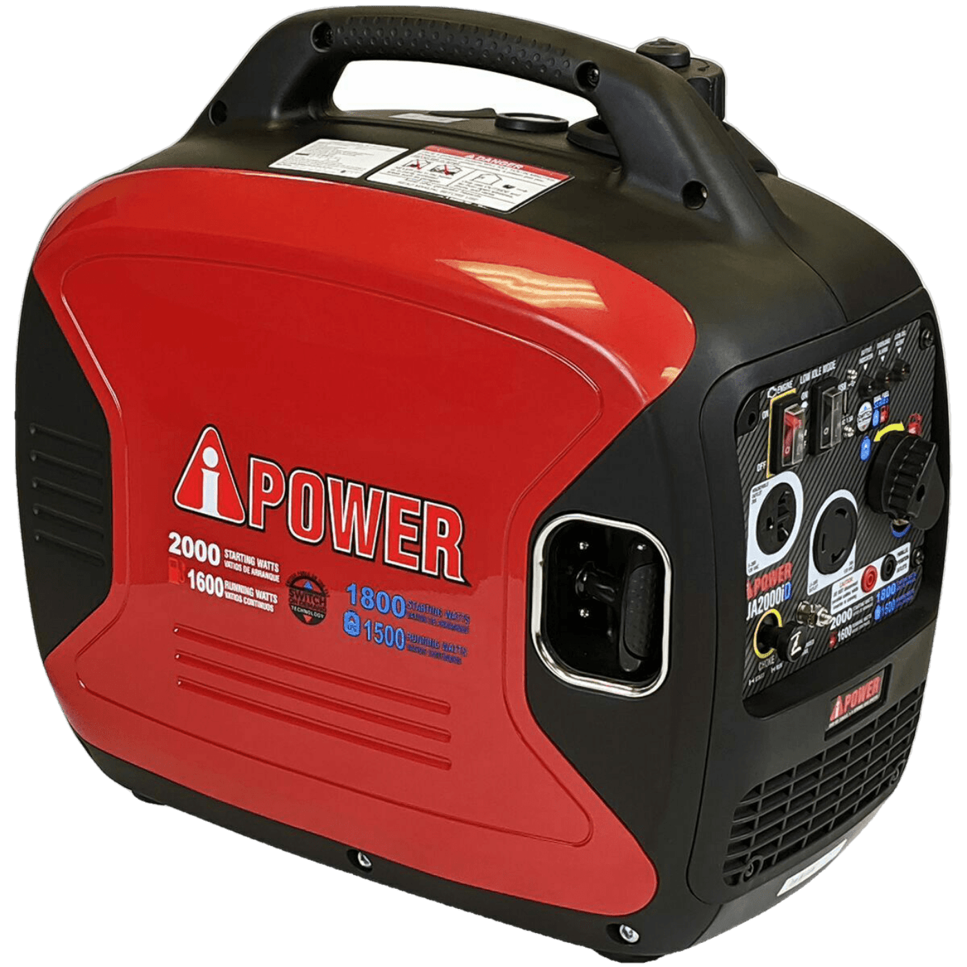 A-iPower SUA2000ID 1600W/2000W Dual Fuel Inverter Generator New