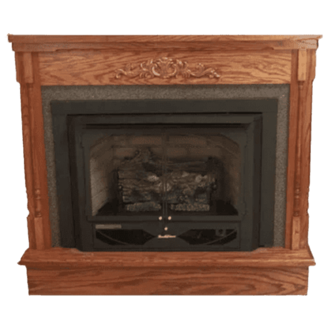 Buck Stove Model 384 33,000 BTU's Vent Free Gas Stove New - NV-3844LP-DOORS