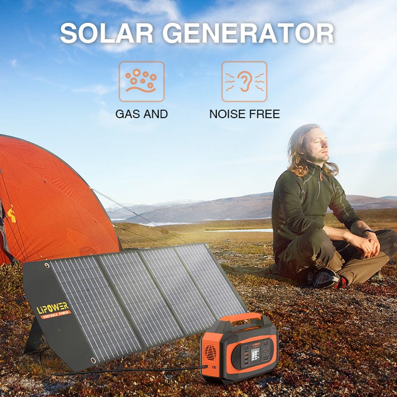 LIPOWER Solar Generator Kit 500W SOL500 + APOLLE100