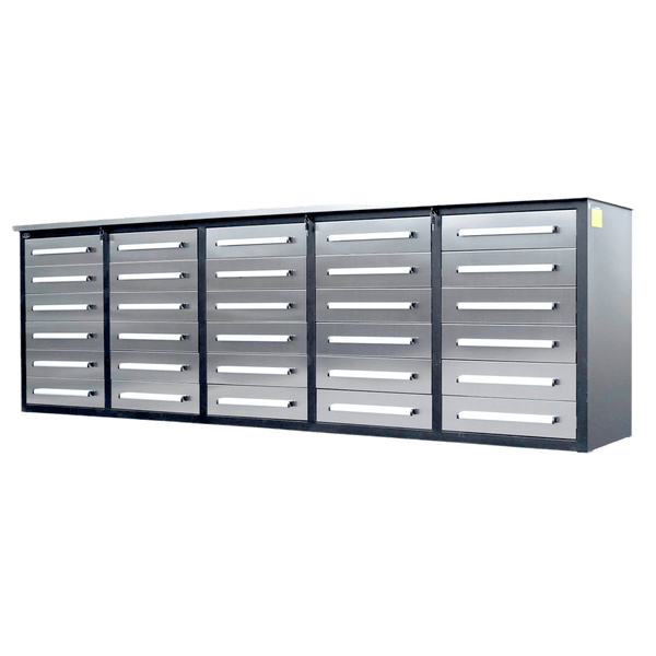 Chery Industrial 10ft Storage Cabinet with 30 Drawers WW000188