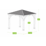 Yardistry 10' x 10' Meridian Gazebo YM11756