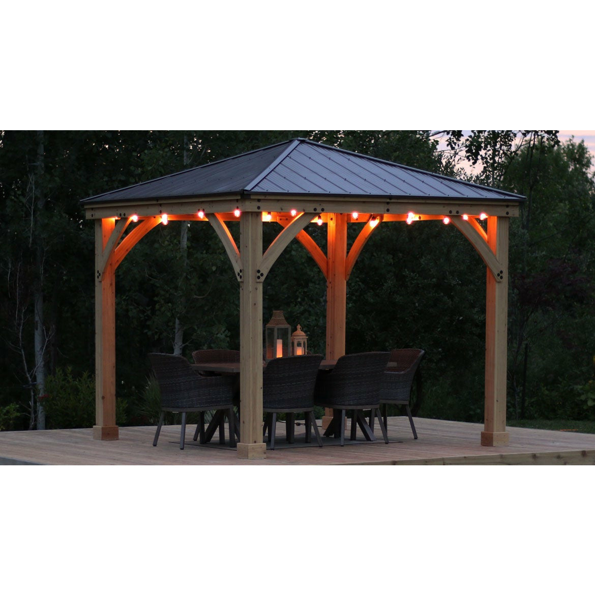 Yardistry 10' x 10' Meridian Gazebo YM11756