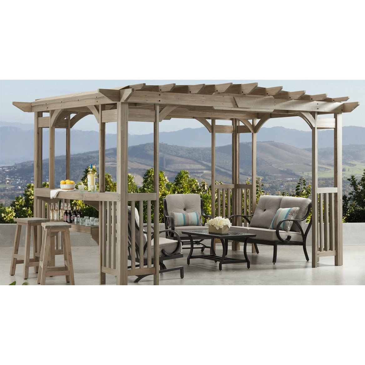 Yardistry 10' x 14' Madison Pergola YM11783