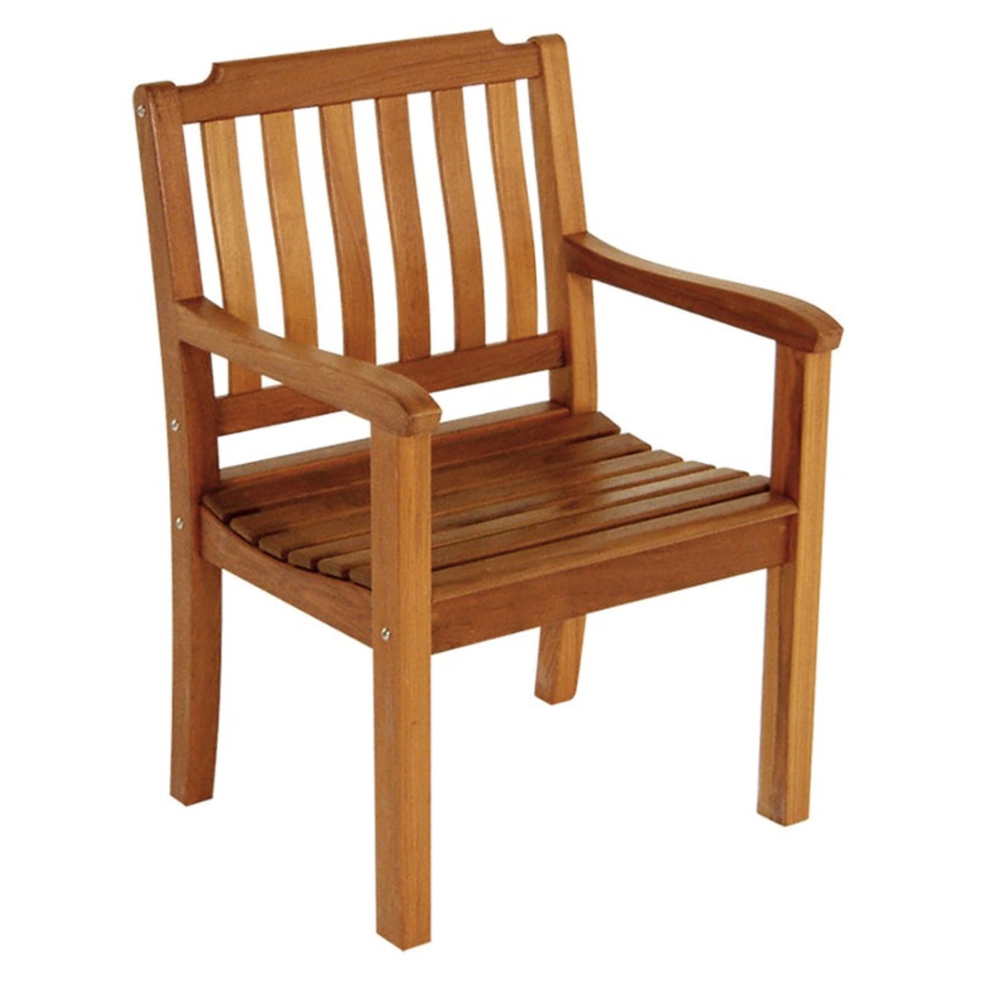 Whitecap Garden Chair w/Arms - Teak - 60065 - CW89216