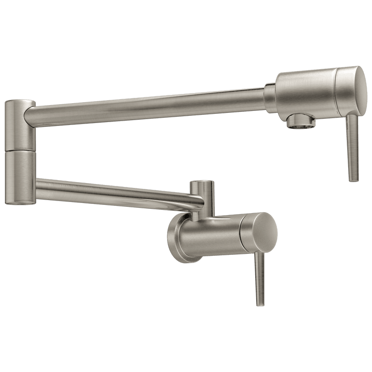 Delta Wall Mount Contemporary Pot Filler in Stainless Steel - 1165lf-Ss