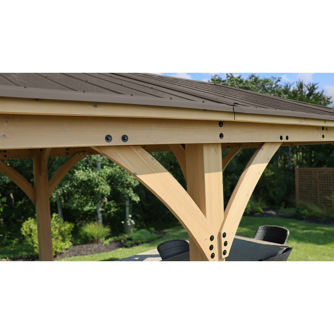 Yardistry 12' x 24' Meridian Gazebo YM11937COM