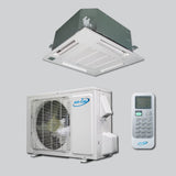 Air-Con Sky Pro 36000 BTU Cassette Type Ductless Air Conditioner 19.5 SEER - ASLCI4H4S36