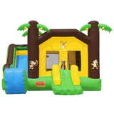 Commercial Jungle Bounce House with Slide by Inflatable HQ - Backyard Provider