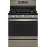 GE APPLIANCES JGB735EPES GE 30" Free-Standing Gas Convection Range with No Preheat Air Fry -JGB735EPES