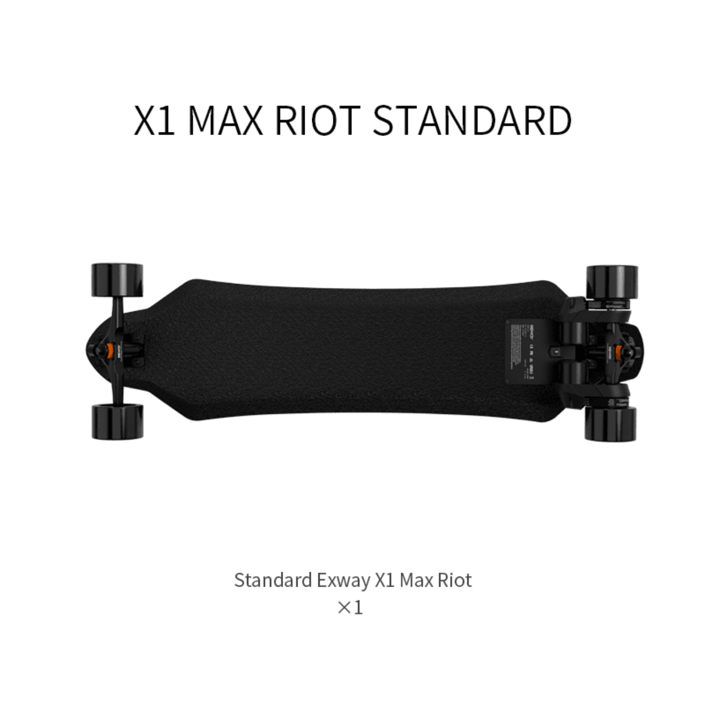 Exway X1 Max Electric Skateboard - EW-X1MAX-HUB