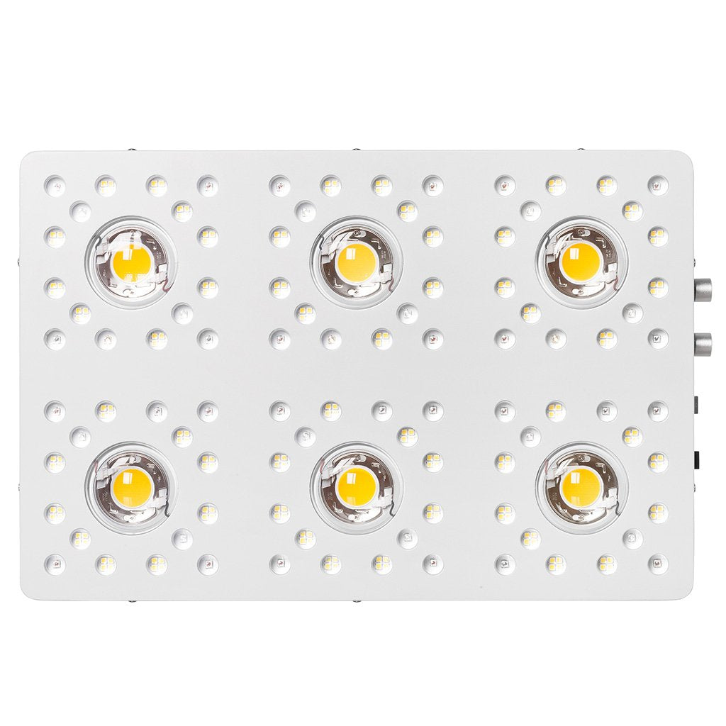 Optic LED Optic 6 Gen4 Dimmable COB LED Grow Light 605w UV/IR 3000k & 5000k COBs