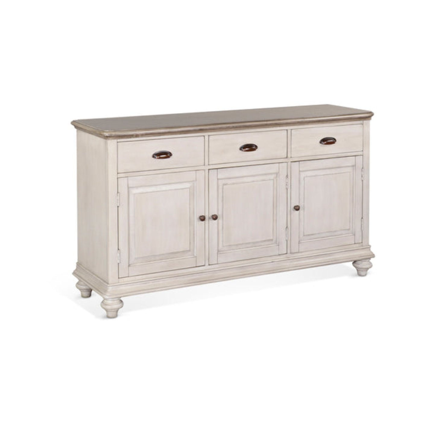 Sunny Designs Westwood Village - Buffet Only - Beige / White - 1912WV-B