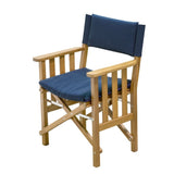 Whitecap Director's Chair II w/Navy Cushion - Teak - 61052 - CW89248