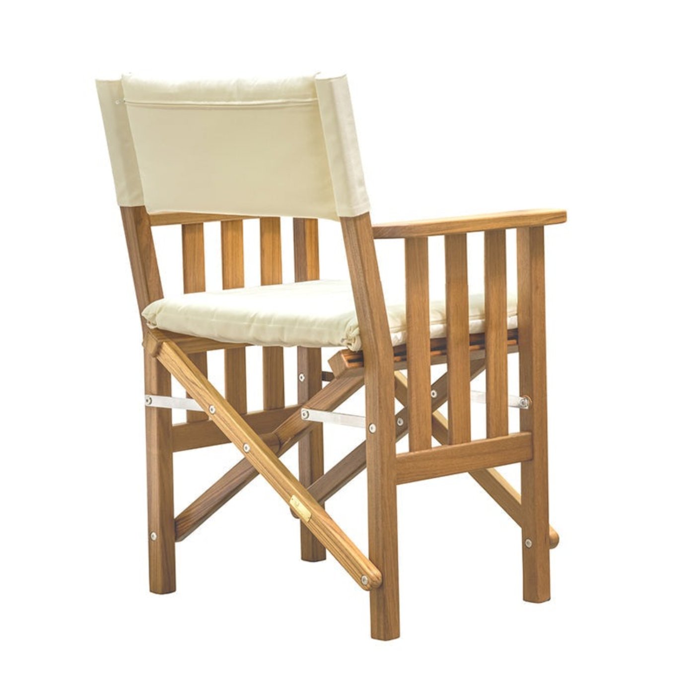 Whitecap Director's Chair II w/Cream Cushion - Teak - 61053 - CW89249