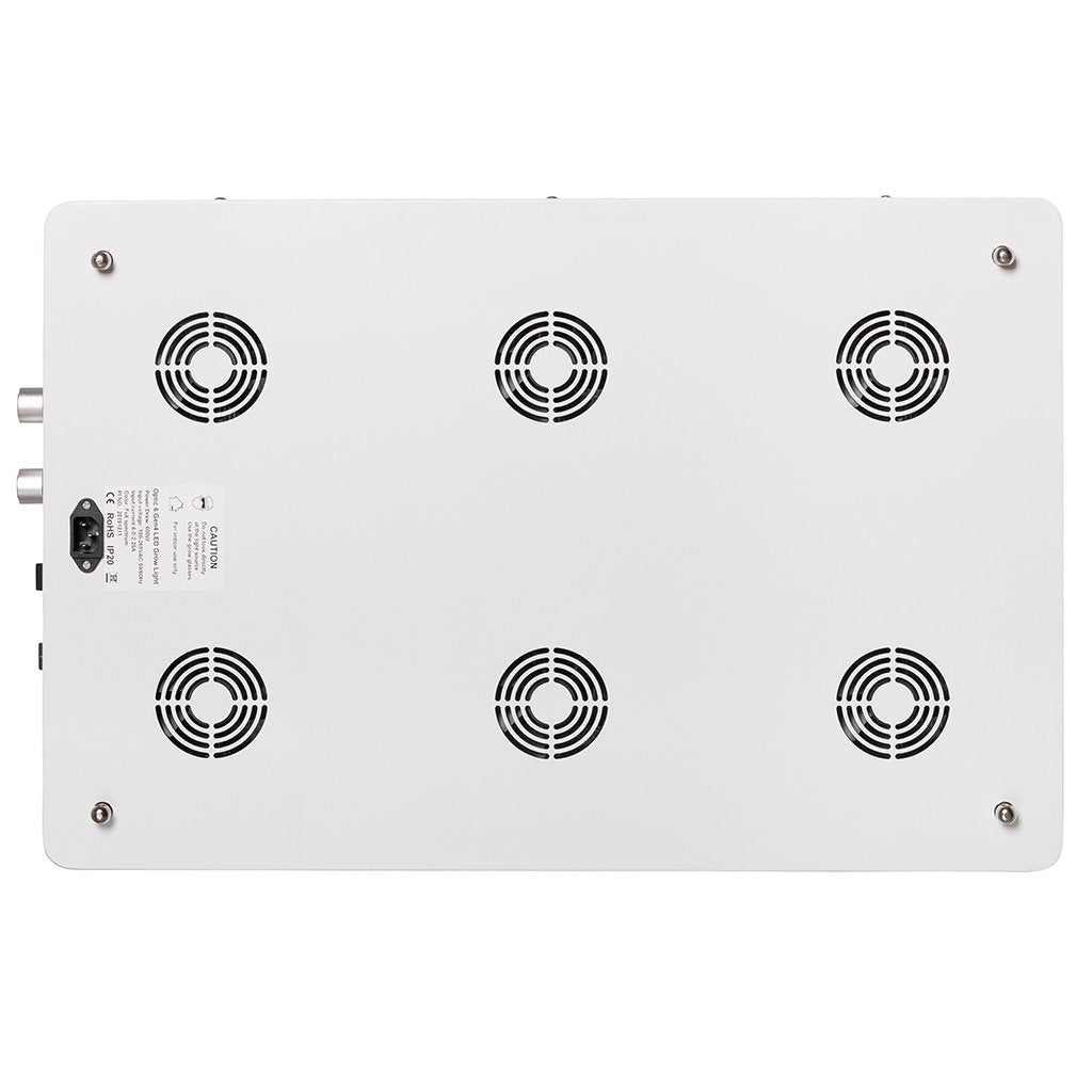 Optic LED Optic 6 Gen4 Dimmable COB LED Grow Light 605w UV/IR 3000k & 5000k COBs