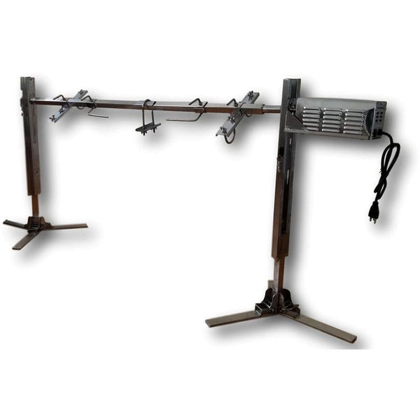 Charotis 62" Stainless Steel Tripod Portable Spit Rotisserie - TS1