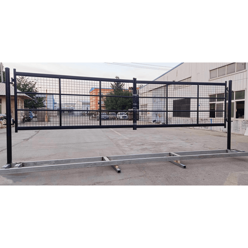 Chery Industrial 18 Ft Farm Metal Grid Iron Gate IF000053