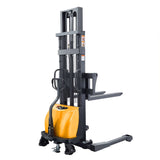 Apollolift Semi-Electric Straddle Stacker  2200Lbs Cap. 98" Lifting - Backyard Provider