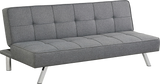 Costway 3 Seat Convertible Sofa Bed with High Density Sponge New - HV10008