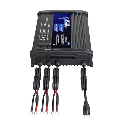 Abyss Batter 3 Bank 12v/36v On-Board Marine Battery Charger - AB-CRG-12V/36V