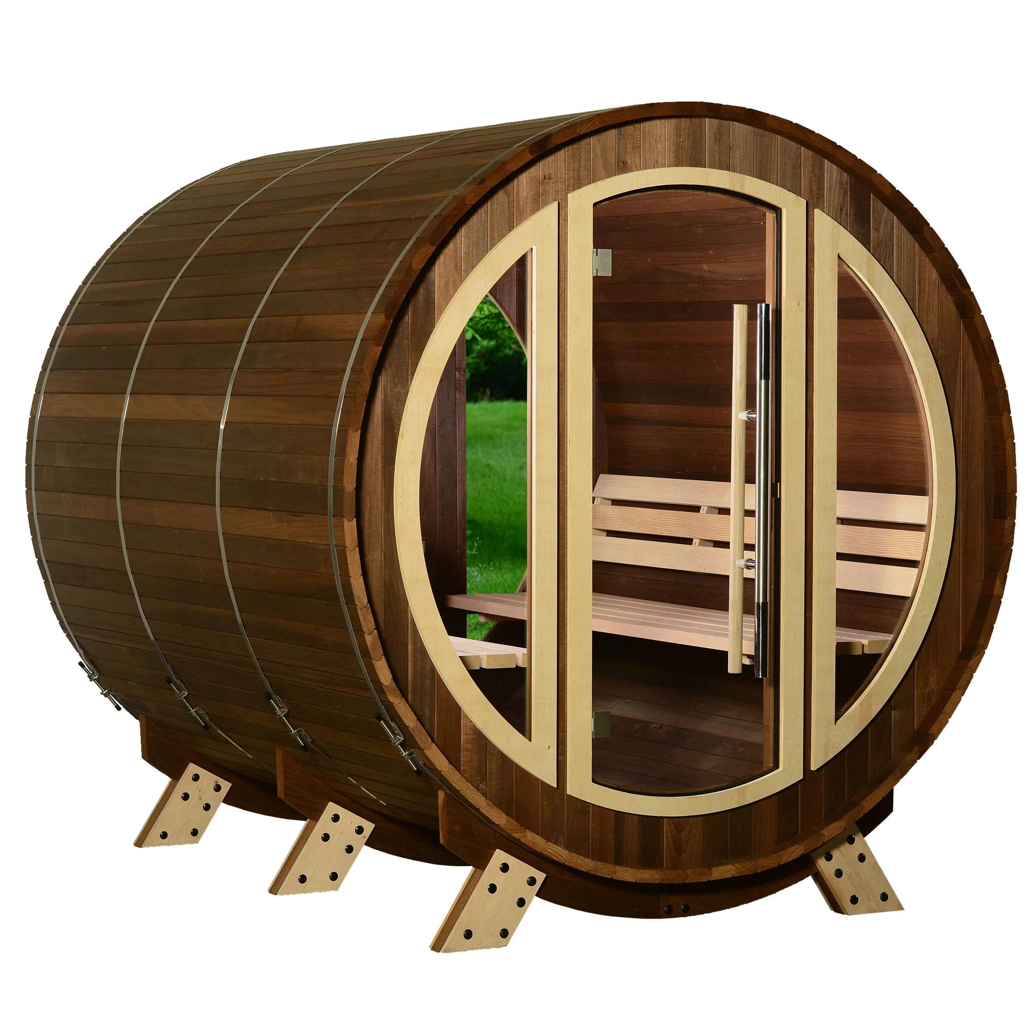 Almost Heaven Phoenix - 6 Person Luxury Barrel Sauna