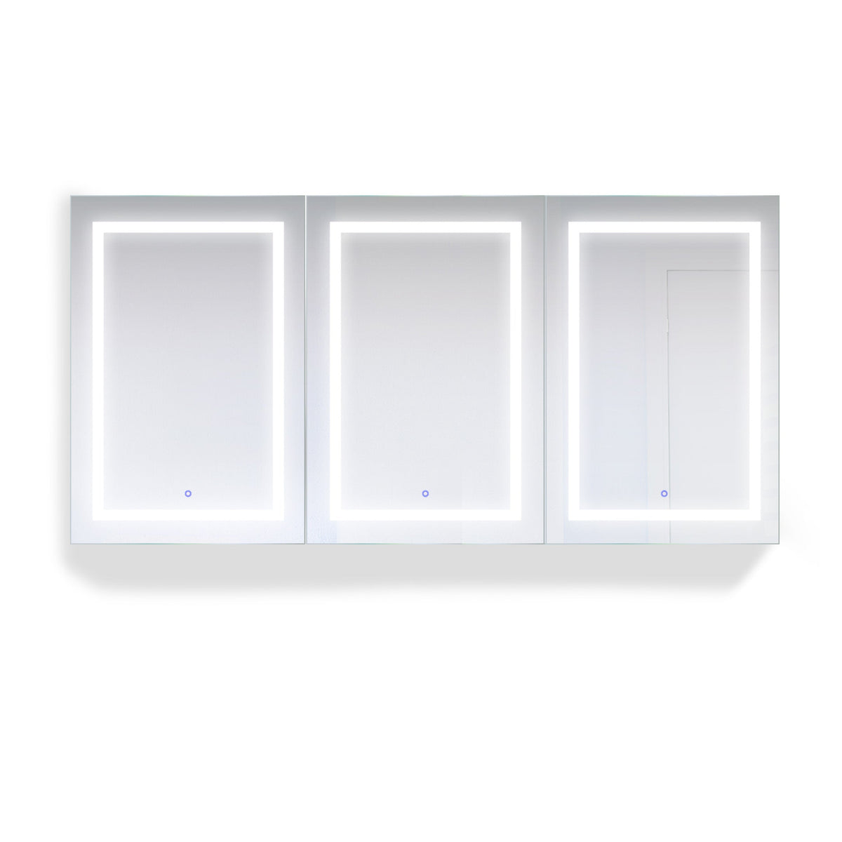 Krugg Svange 7236TLRR  72" X 36" Triple LED Medicine Cabinet with Dimmer & Defogger SVANGE7236TLRR - Backyard Provider