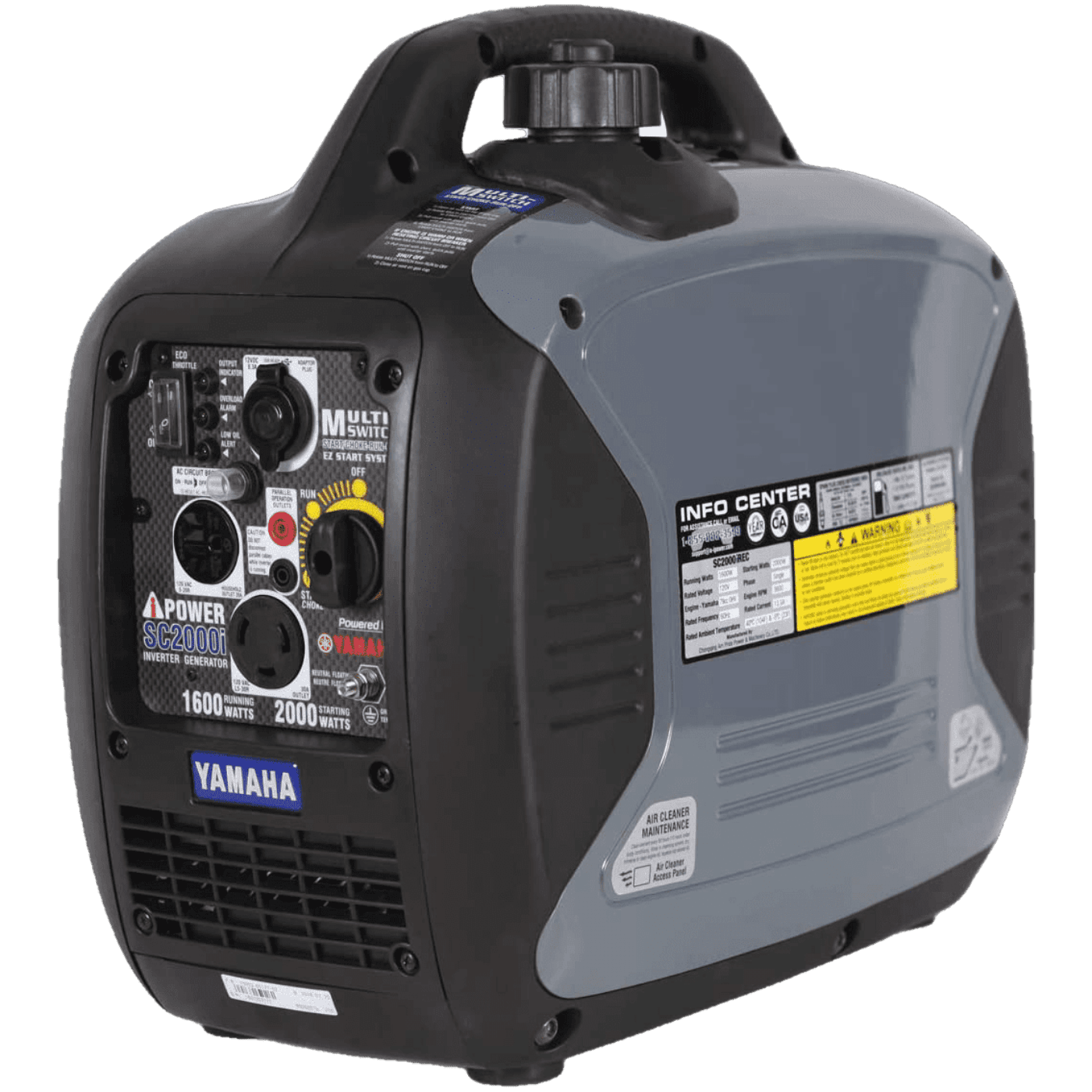 A-iPower SC2000IREC 1600W/2000W Gas Yamaha Inverter Generator Manufacturer RFB