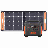 Jackery Solar Generator 1500 with Solar Saga 100W