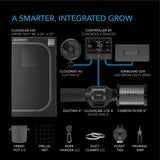 AC Infinity ADVANCE Grow Tent System 2' x 4' | 2-Plant Kit | Integrated Smart Controls To Automate Ventilation, Circulation, Full Spectrum LED Grow Light AC-PKB24