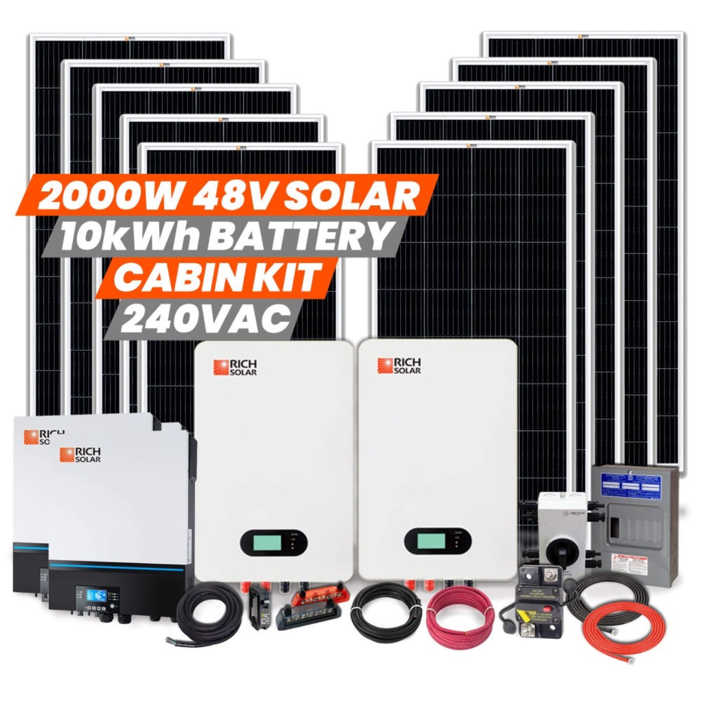 2000W 48V 240VAC Cabin Kit - Backyard Provider