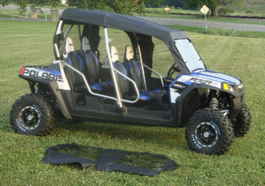 3 Star UTV Polaris RZR 4-Seater - Soft Doors/Top Combo - POLRZ4-DOF-BLK