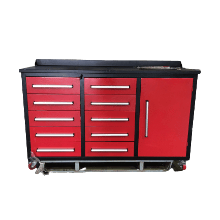 Chery Industrial 5.5' Storage Cabinet with Workbench WW000195