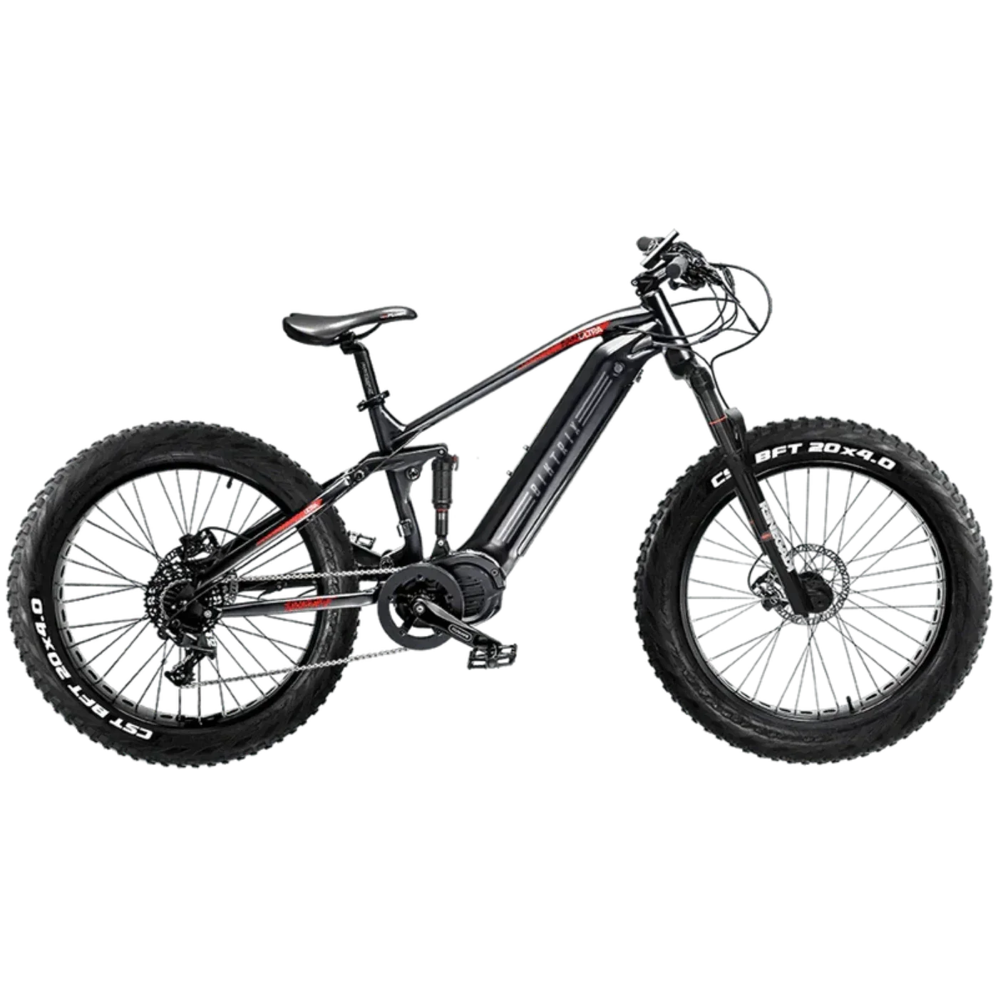 Biktrix 2024 Juggernaut Ultra FS PRO 3 FAT Mid Drive Full Suspension Electric Bike