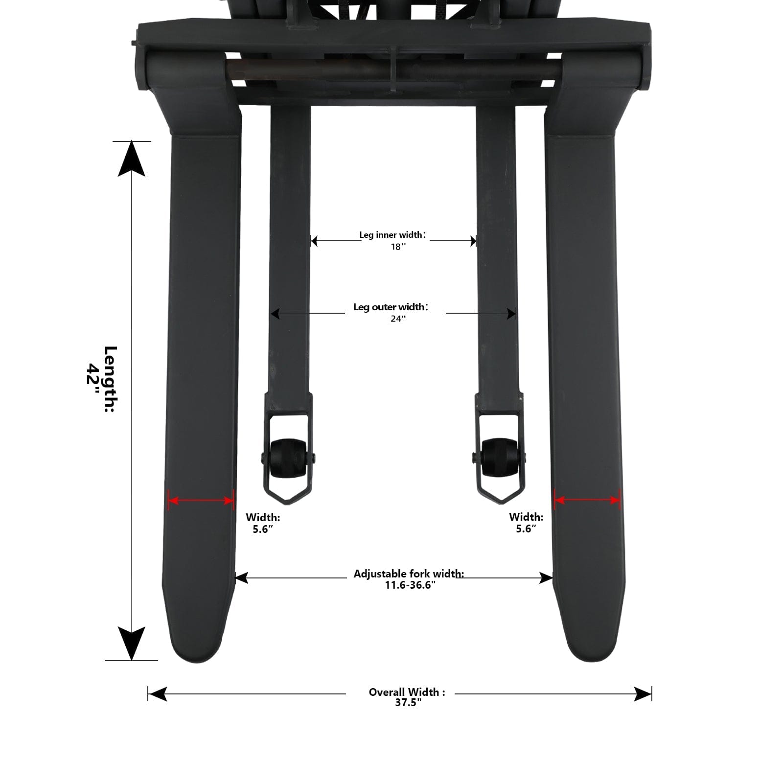 Apollolift Power Lift Fixed Stacker  3300lbs 118"Lifting - Backyard Provider