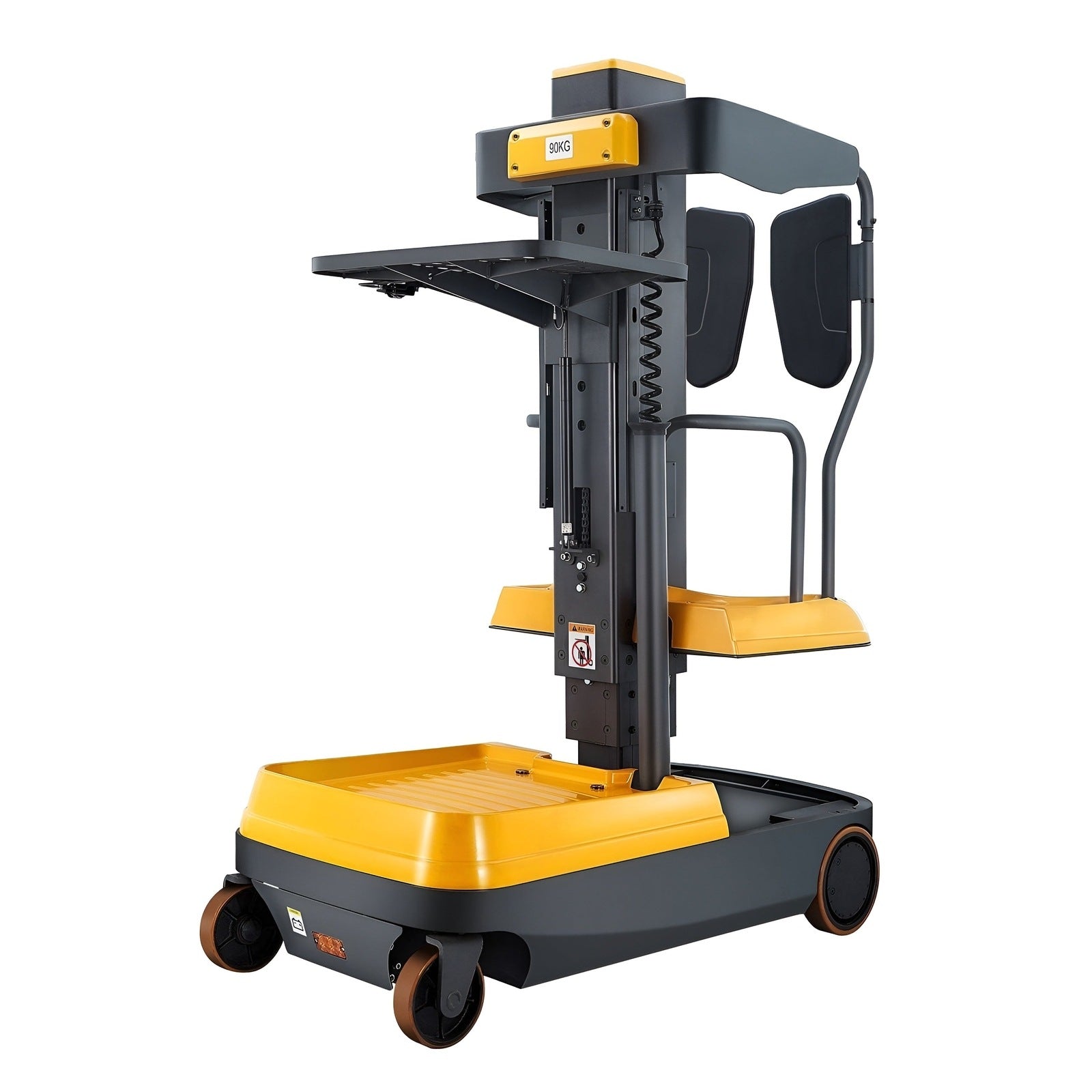 Apollolift Fully Electric Mini Order Picker With Load Tray 200lbs. Capacity - A-5001