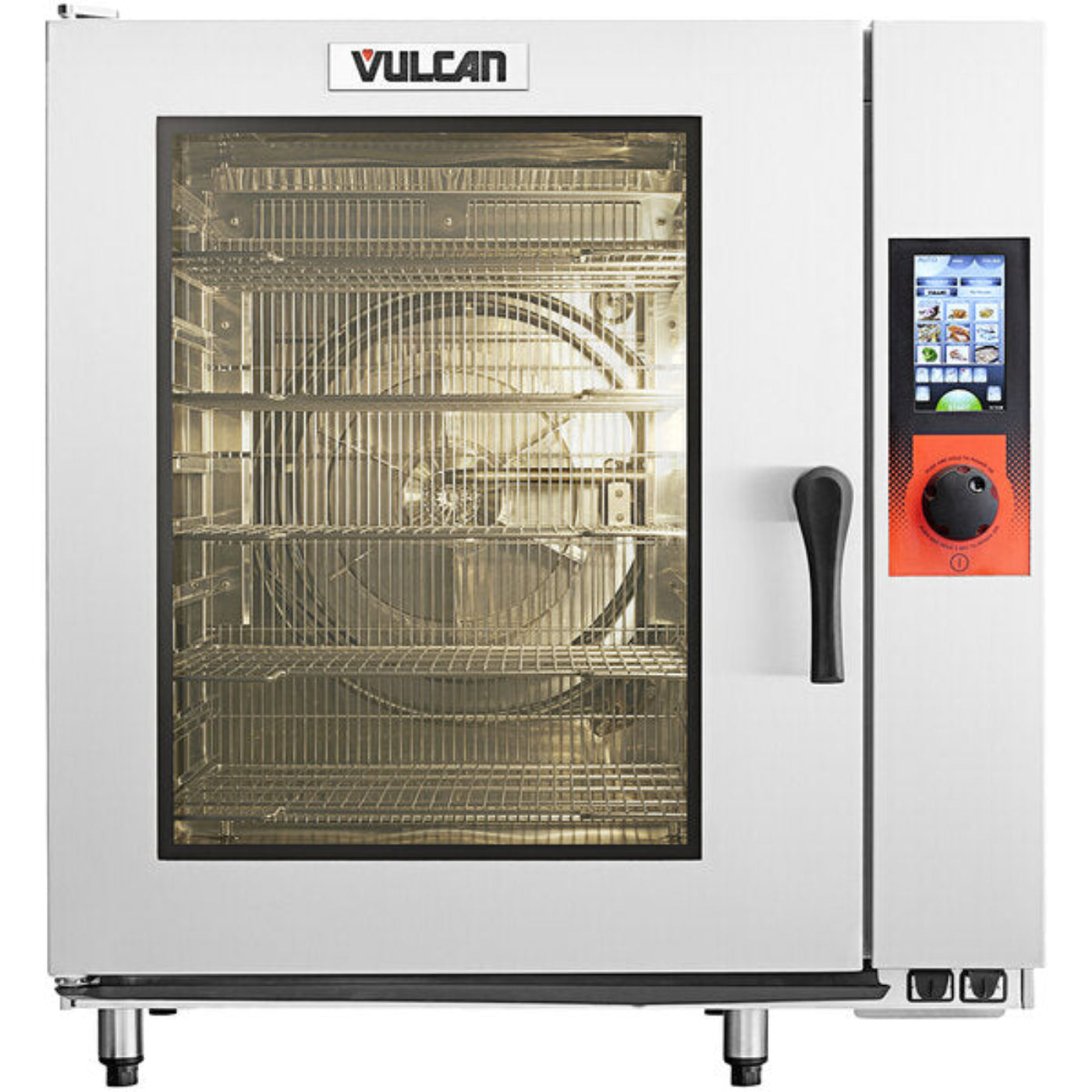 Vulcan TCM-102G 10 Pan Full Size Boilerless Gas Combi Oven - 156,000 BTU - TCM-102G