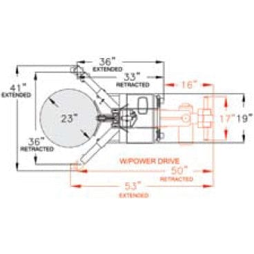 Wesco ERGONOMIC DRUM HANDLER POWER LIFT & DRIVE - 240157 - Backyard Provider