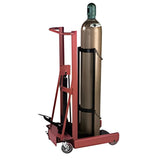 Wesco Industrial Products 300 lb. 4 Wheel Hydraulic Cylinder Pedalift with 12" x 20" Platform and 40" Lift Height 260161