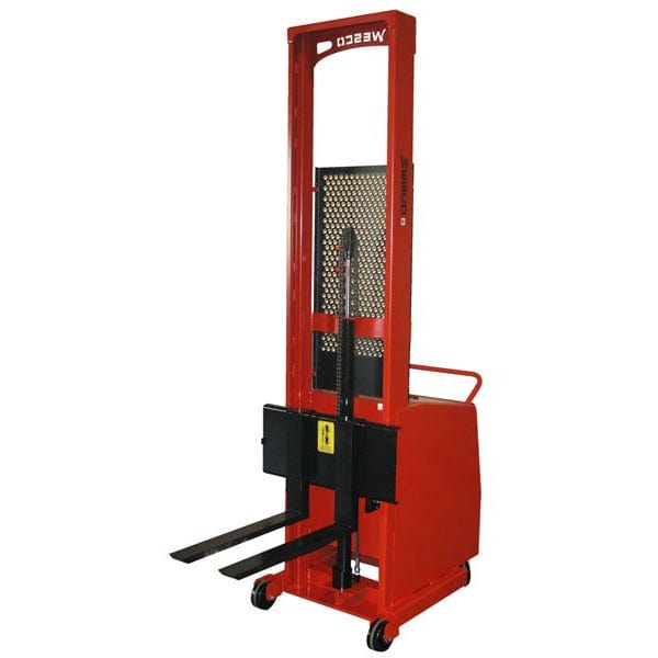 Wesco 56" LIFT HEIGHT COUNTER-BALANCE POWERED STACKER 261037 - Backyard Provider