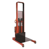 Wesco Industrial Products 1,500 lb. Hydraulic Power Lift Platform Stacker with 32" x 30" Platform and 80" Lift Height 261073