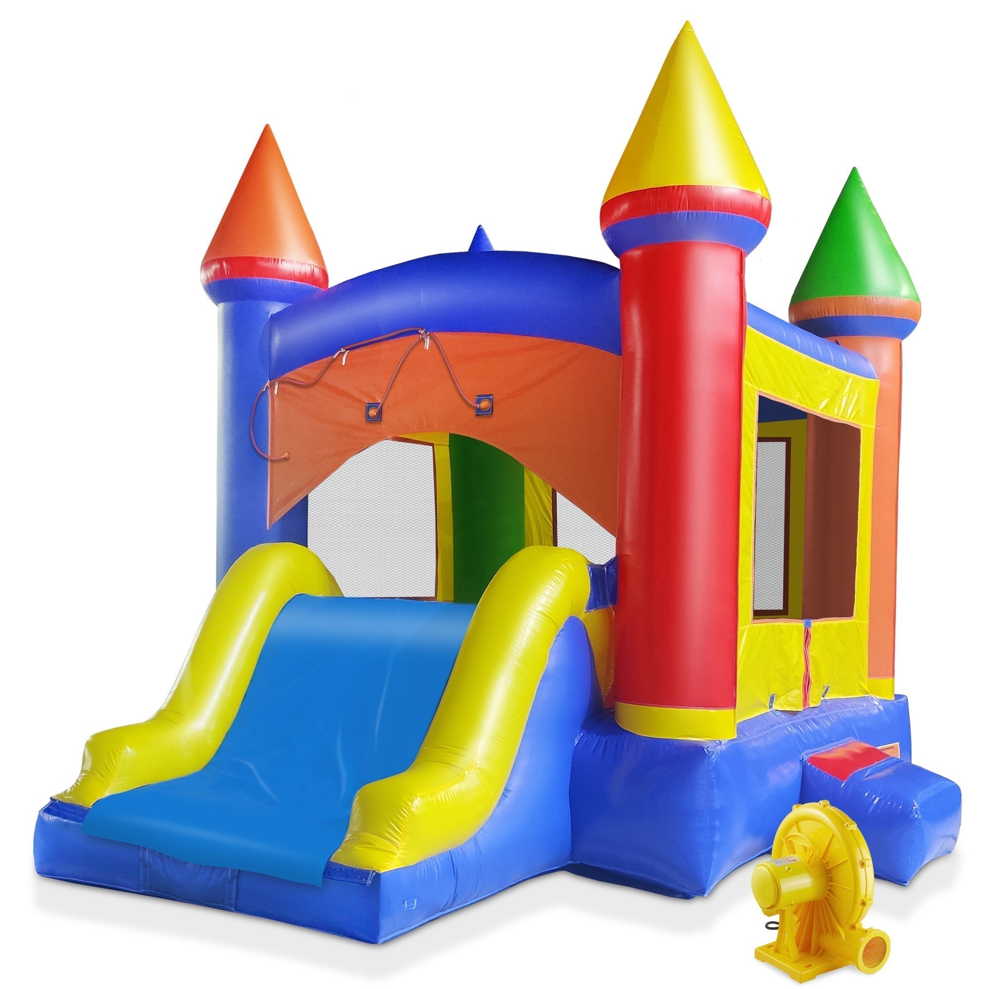 Commercial Inflatable Bounce House with Water Slide and Blower - Backyard Provider