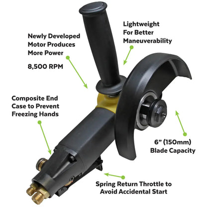 Alpha Tools Pneumatic Stone Cutter - PSC-600