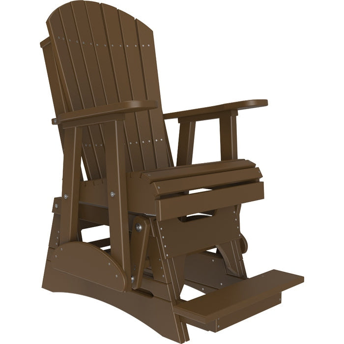 LuxCraft 2' Adirondack Balcony Glider - 2APBAGCHB