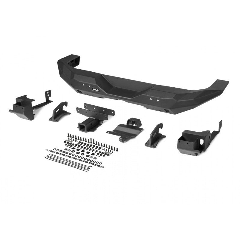 Rival 4x4 Jeep Wrangler JL Full-Width Rear Bumper in Aluminum - 2D.2723.1-NL