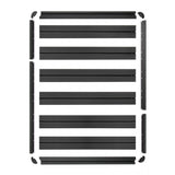 Rival 4x4 Jeep 4-Door Wrangler JL and Gladiator JT No-Drill Aluminum Roof Rack - 2M.2701.1
